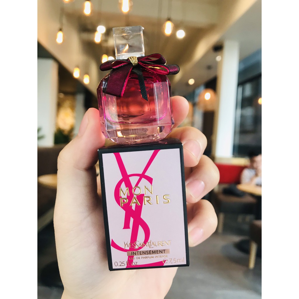 Nước Hoa Mini Nữ YSL Mon Paris Intensement EDP 7.5ml Chính Hãng