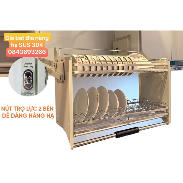 GIÁ BÁT ĐĨA NÂNG HẠ INOX THÔNG MINH - Hàng chính hãng bảo hành 2 năm | BigBuy360 - bigbuy360.vn