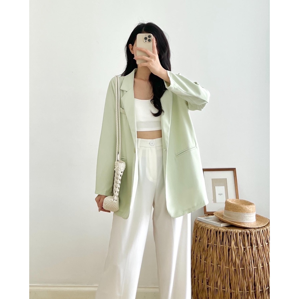 VEST TAY DÀI, BLAZER PHONG CÁCH HÀN QUỐC