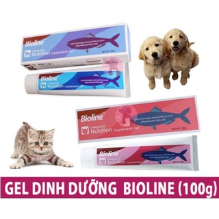 Gel Dinh Dưỡng Bioline 100g Chó Mèo