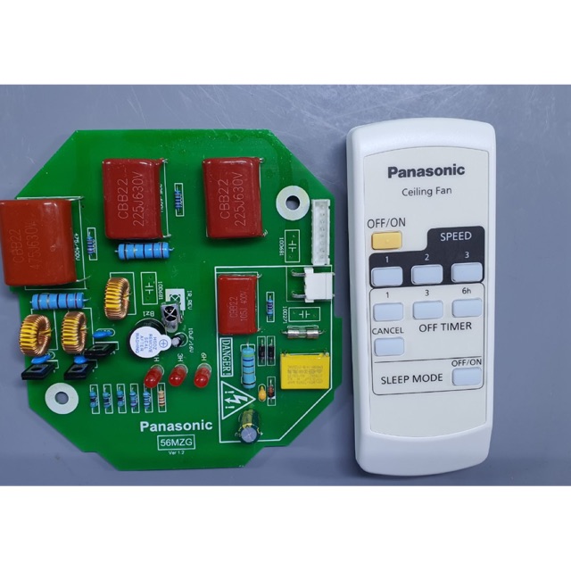 Bo quạt Trần panasonic kèm  khiển