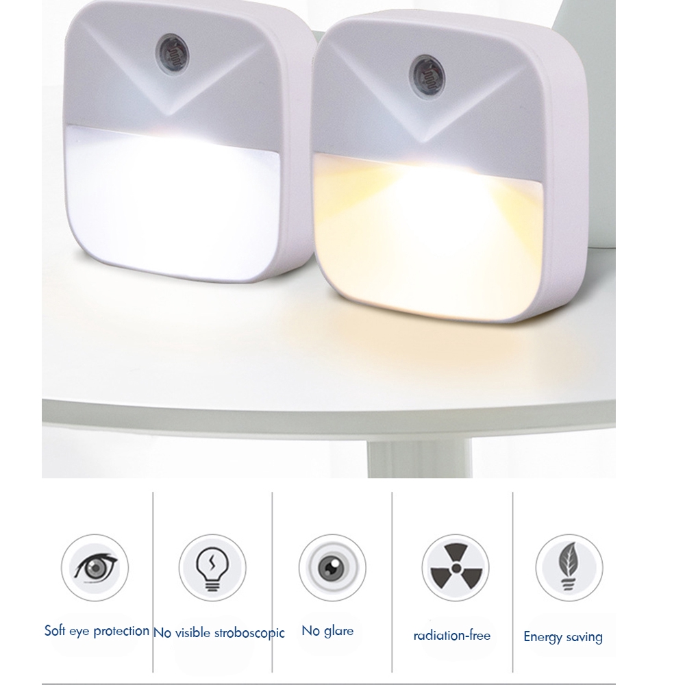 Đèn Ngủ Led Cảm Biến Tự Động Tiết Kiệm Năng Lượng