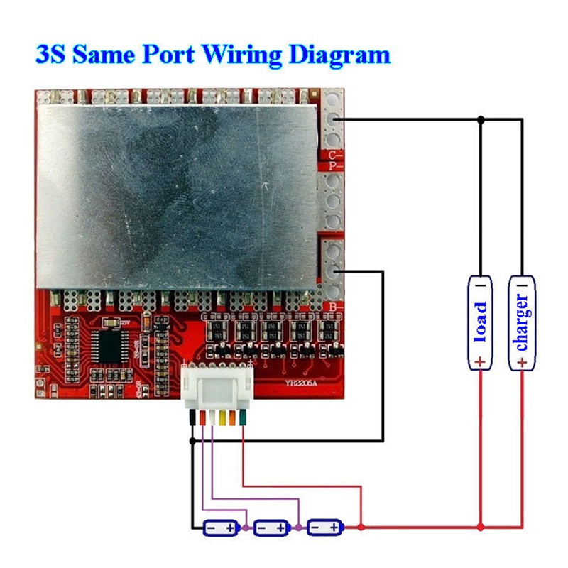 Bảng Mạch Bảo Vệ Pin Lithium Li-Ion Lipo 3.7v 3s 4s 5s 100a 12v 16.8v 21v Pm Bms