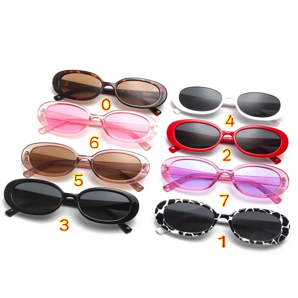 Kính mát gọng Oval thời trang nữ tính