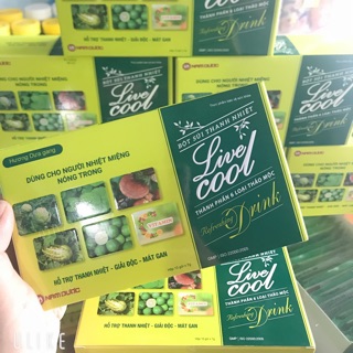 ☘️ Bột sủi THANH NHIỆT Livecool☘️ sản xuất 2020- date 2023