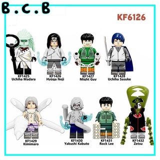 Mô Hình Phim Truyện Anime Naruto Neji Sasuke - Naruto Madara Kikimaro Đồ Chơi Non LEGO và Mini Figure Lắp Ráp KF6126