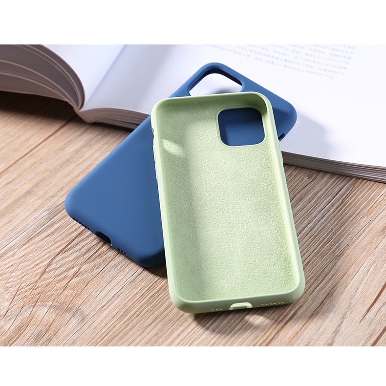Ốp điện thoại silicon chống sốc thích hợp cho iPhone 11 Pro X Xs Max Xr 6 7 8 Plus