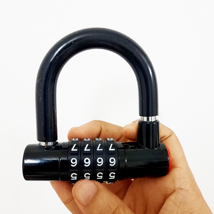 Ổ khóa mini hình chữ U sử dụng mã số bảo đảm an toàn (KMS04)