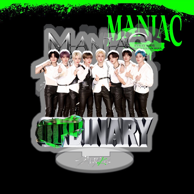 Kpop Stray Kids MANIAC Giá Đỡ Acrylic Trang Trí Mới