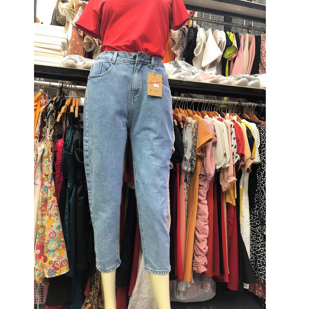 Quần baggy nữ lưng thun size lớn JBG130