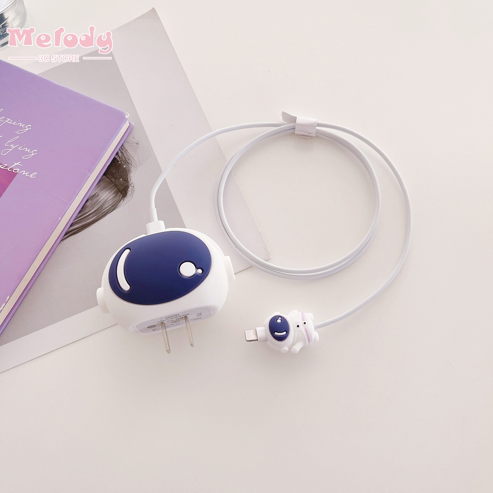 Vỏ bảo vệ hộp đựng tai nghe không dây bằng silicon hình hoạt hình đáng yêu 20W