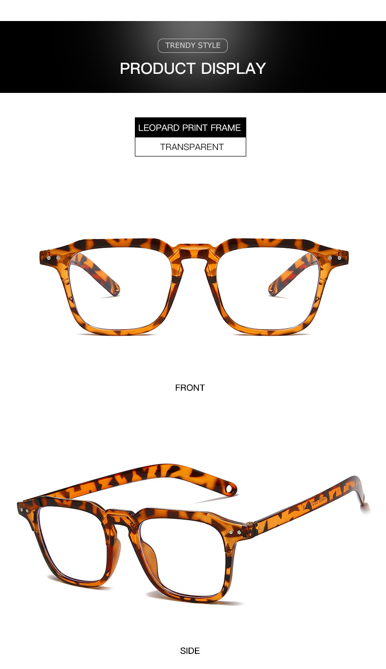 Kính Mát Gọng Vuông Chống Tia Uv400 Thời Trang Cho Nam Nữ | BigBuy360 - bigbuy360.vn