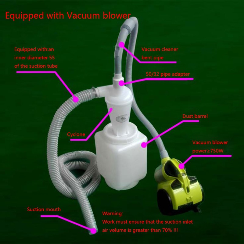 Bộ đầu hút lọc bụi dạng lốc xoáy