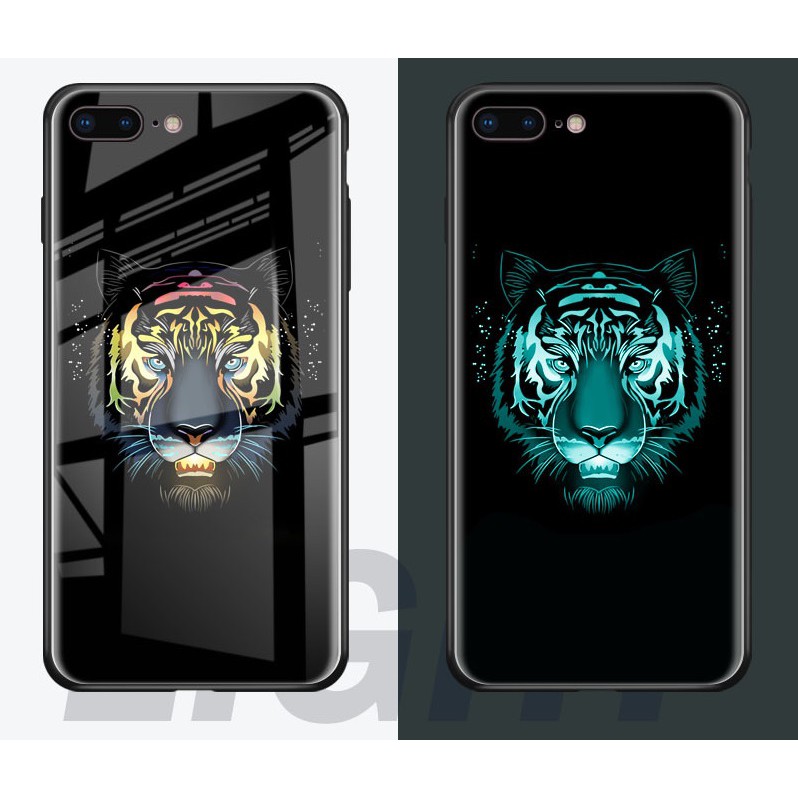 ốp hổ dạ quang ban đêm cho iphone