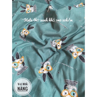 Vải Kate chất mềm may chăn ga gối [Nhiều mẫu]