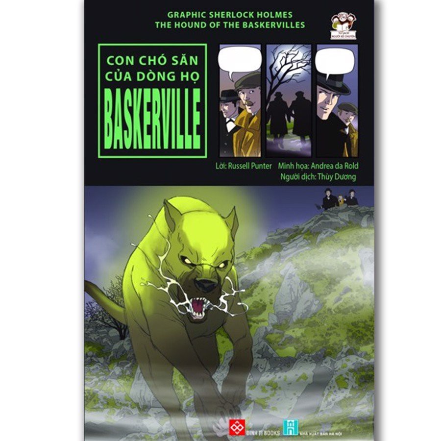 Sách - Graphic Sherlock Holmes - The Hound Of The Baskervilles - Con Chó Săn Của Dòng Họ Baskerville