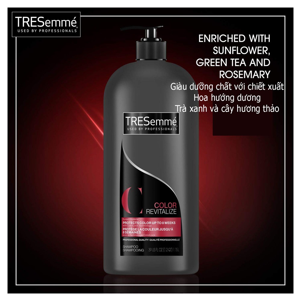 Dầu gội, xả TRESemme 1,15 lít giữ màu tóc nhuộm (Mỹ) | BigBuy360 - bigbuy360.vn