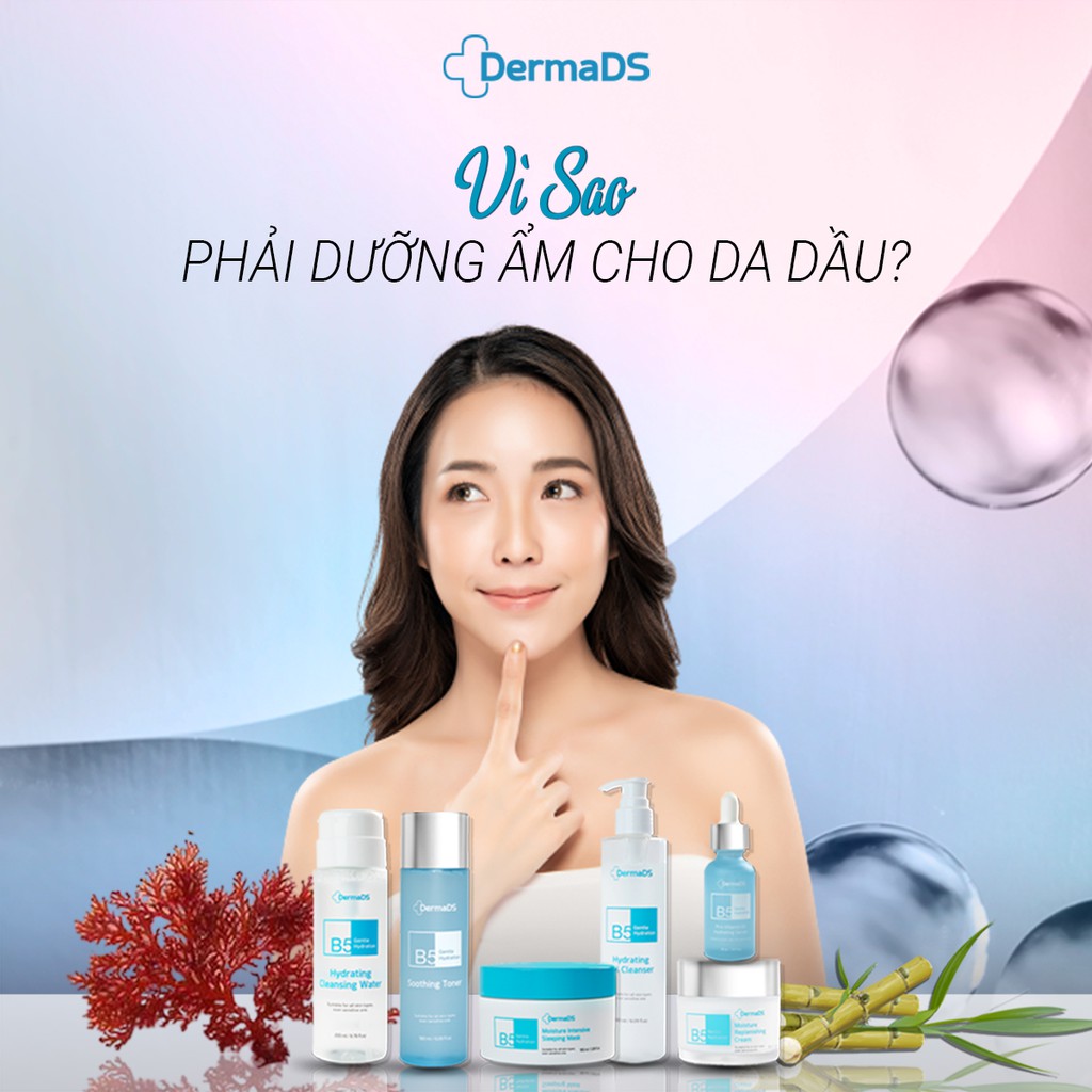 [ DermaDS - Mỹ phẩm Hàn Quốc ] Kem dưỡng ẩm Moisture Replenishing Cream B5