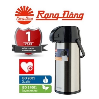 Phích đựng nước nóng cà phê cao cấp inox 2 Lít Rạng đông