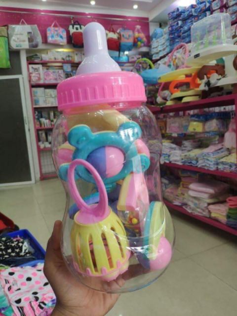 BÌNH TY BABY TOY XÚC XẮC 9 MÓN CHO BÉ