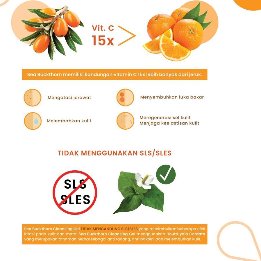 Nước Hoa Hồng Kleveru Sea Buckthorn Series Làm Sạch Da Mặt | BigBuy360 - bigbuy360.vn