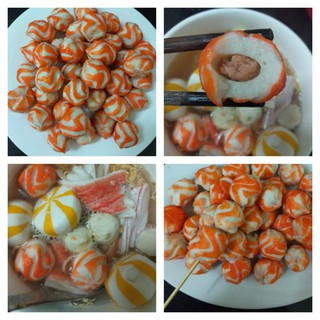 sushi bi(viên bóng tròn)