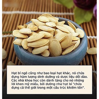 Hạt bí nếp Tây Bắc rang sẵn