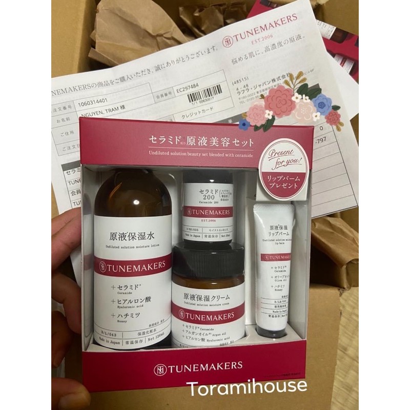 Tunemakers - Set dưỡng da Tunemakers 4 món