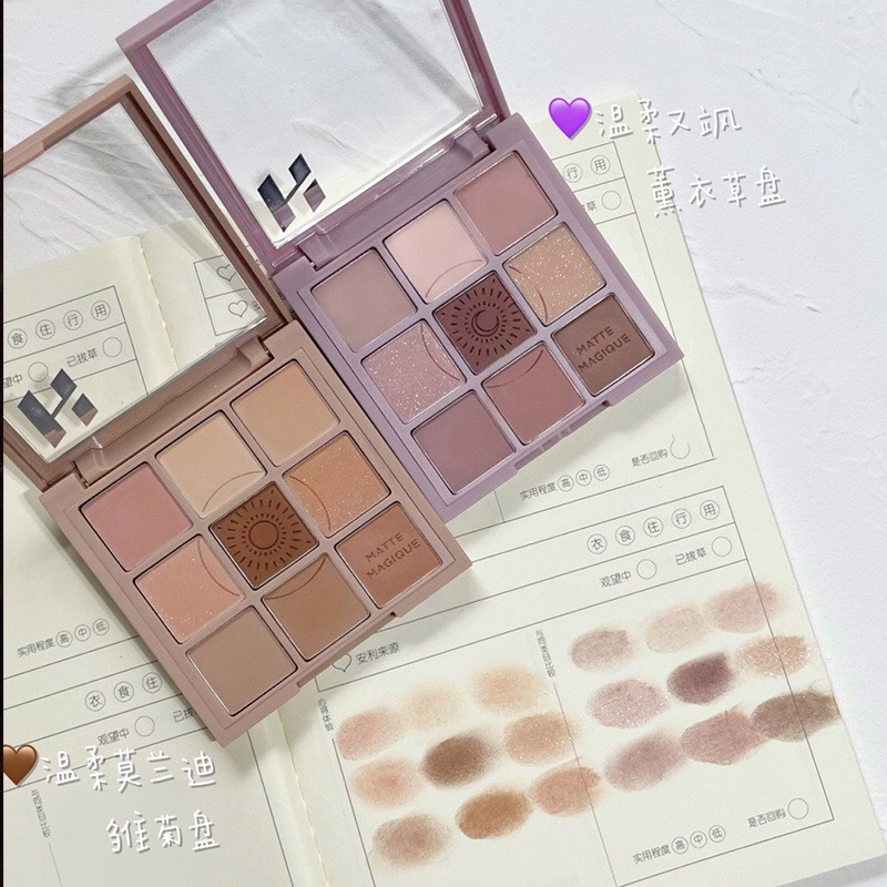 Bảng phấn mắt mặt trời xinh xắn tông nâu cam nhẹ Xilin | BigBuy360 - bigbuy360.vn