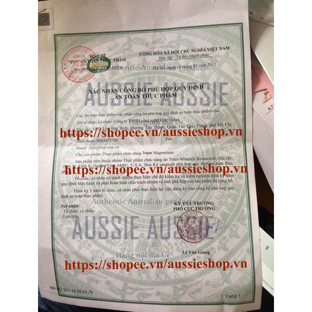 Viên magie Blackmores Super Magnesium 100 viên | Thế Giới Skin Care