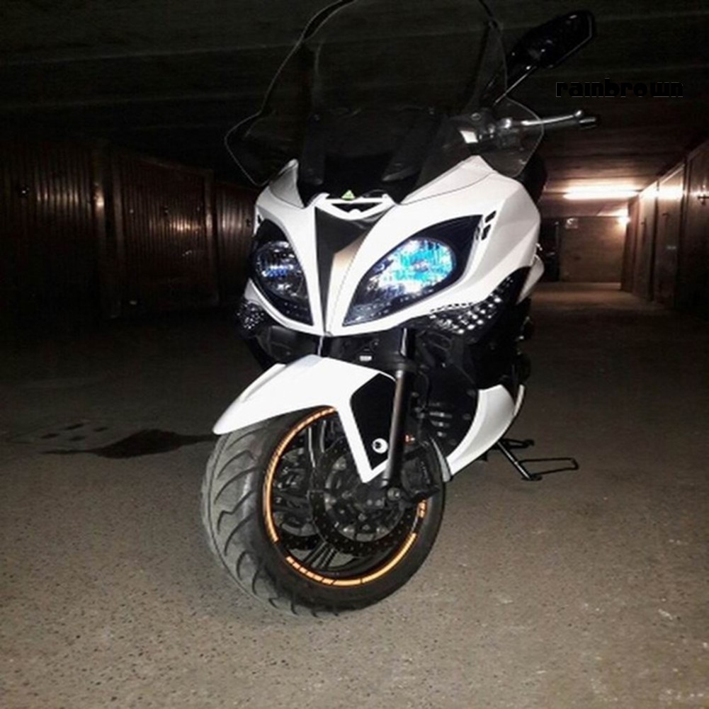 Set 16 Cuộn Băng Keo Màu Phản Quang Dán Vành Bánh Xe