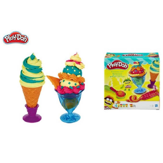 Bộ Playdoh Đất nặn làm kem dành cho bé cưng