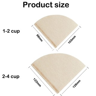 ✨100 pcs✨ Giấy lọc cà phê tiện dụng chất lượng cao