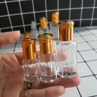 Vỏ chai lăn 3ml , 6ml , 12ml - vỏ chai chiết tinh dầu