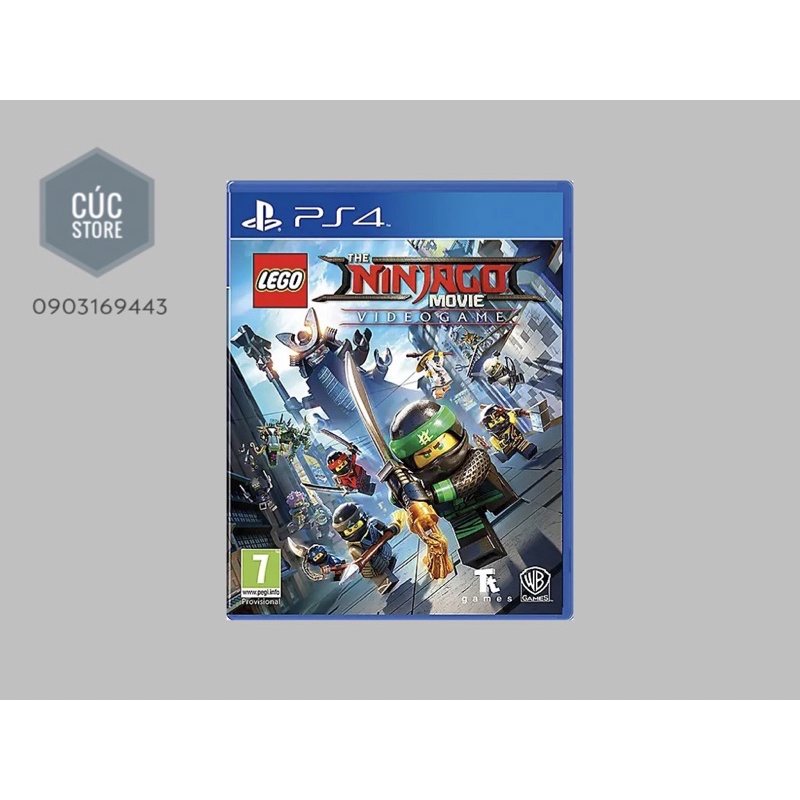 Đĩa chơi game PS4: Ninjago Movie Video Game