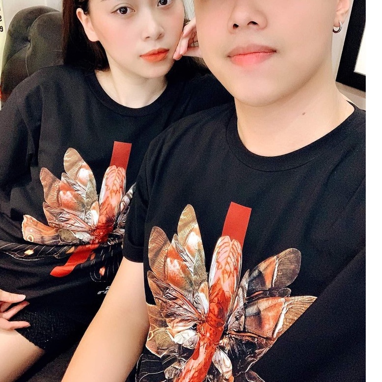 Quần ống loe rách gối , Quần jeans bò ống loe xanh rách 2 bên siêu xinh cá tính 2023 MS 24