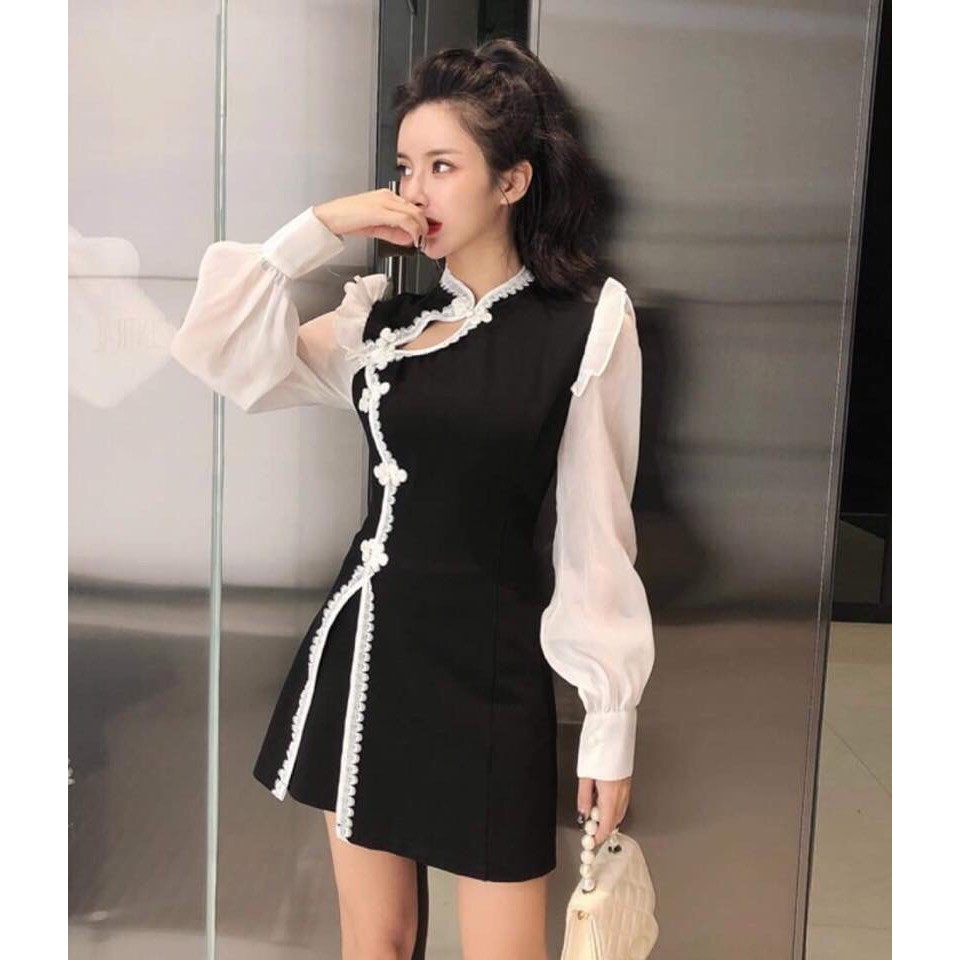 SET SƯỜN XÁM TAY VOAN CỰC HOT - CỰC ĐẸP