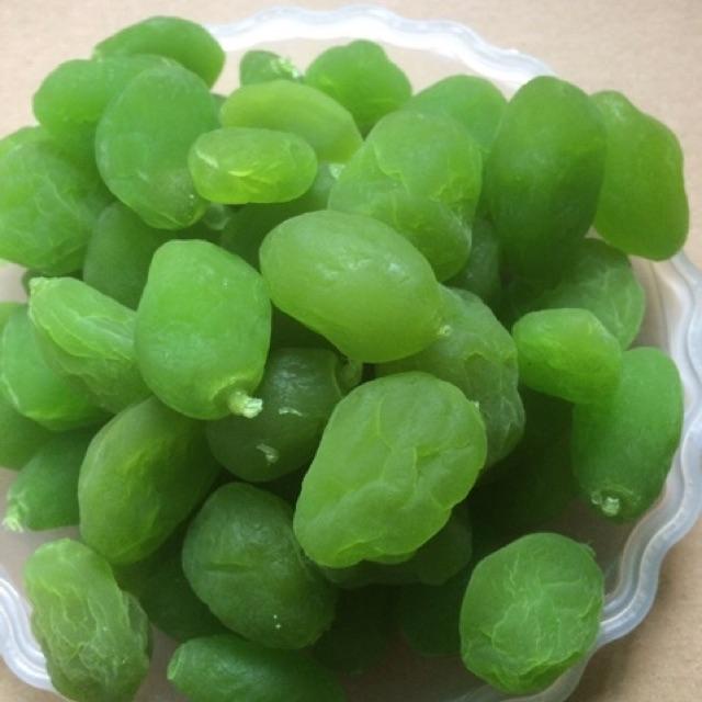 MỨT Ô MAI XÍ MUỘI ĐÀO XANH chua ngọt 200g