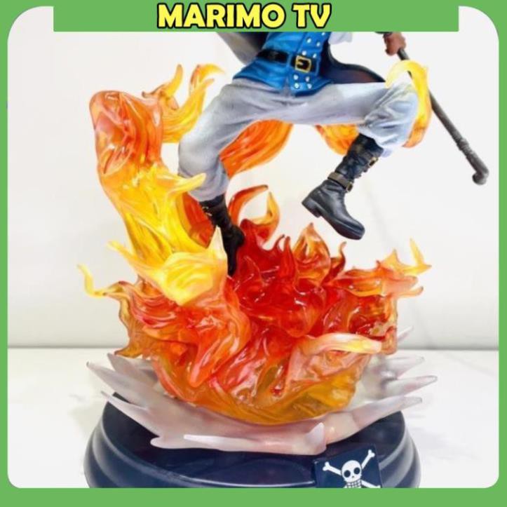 Mô Hình Sabo Cao 30cm - Tổng Tham Mưu Trưởng Của Quân Cách Mạng Trạng Thái Chiến Đấu -Tượng Figure One Piece[MARIMO]