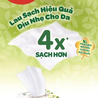 Khăn ướt Huggies không mùi 64 miếng