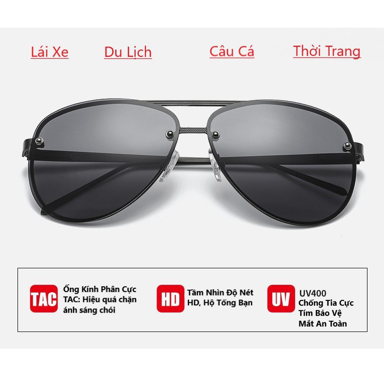 Kính Mát Thời Trang Unisex Phân Cực 2020 chống tia UV400 (Hàng Nhập Khẩu) | BigBuy360 - bigbuy360.vn