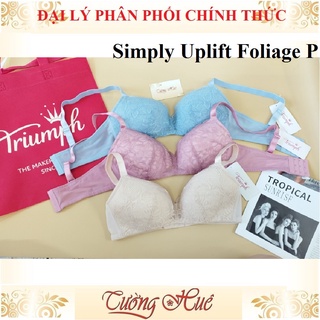 Áo lót nữ Triumph Simply Uplift Foliage P ren không gọng mỏng.