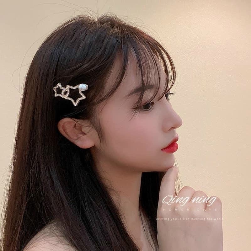 Sét cặp 5 chiếc nơ trăng sao