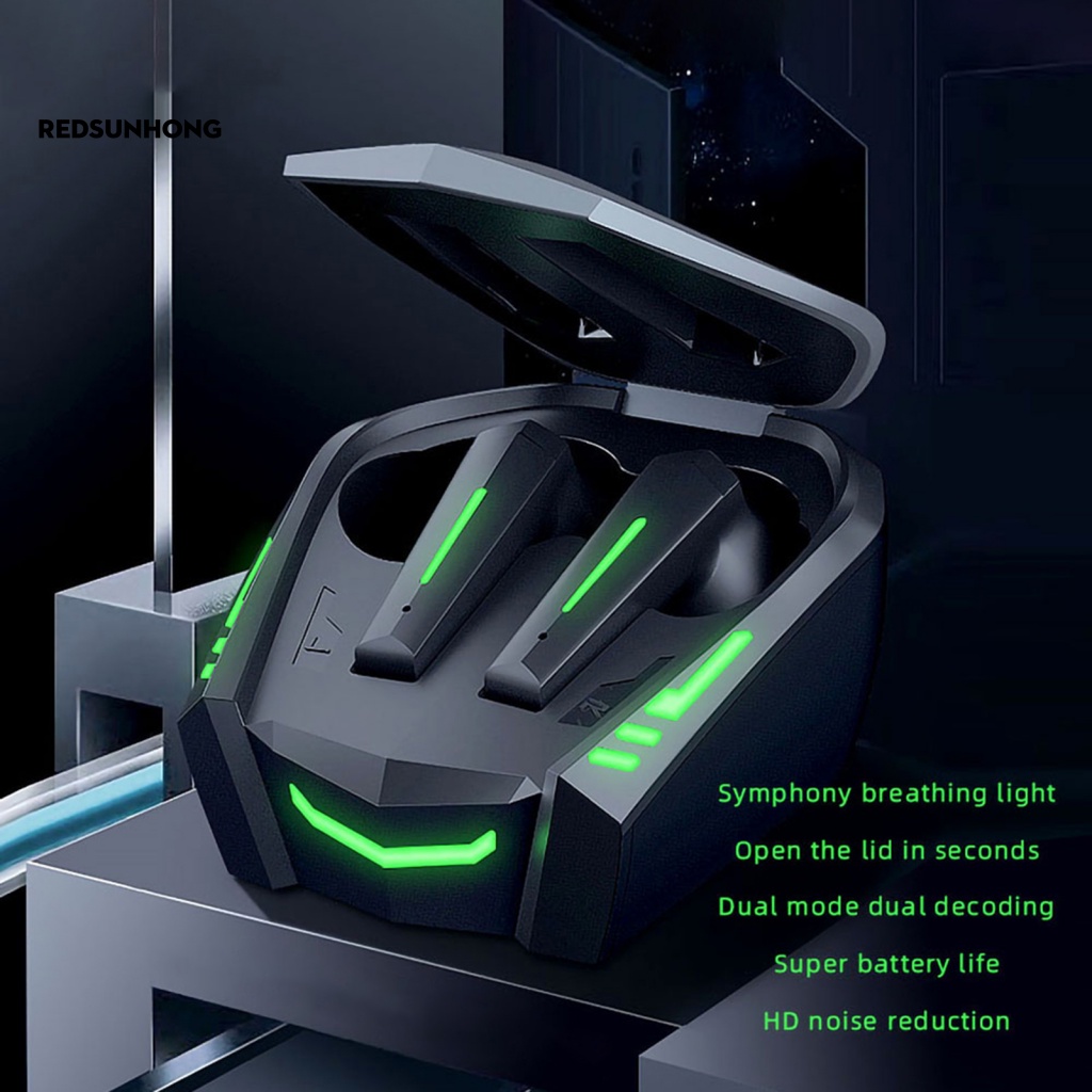 Tai Nghe Không Dây Bluetooth 5.1 Chống Mồ Hôi Âm Thanh Nổi Xoay 360 Độ