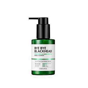 SỮA RỬA MẶTSOME BY MI BYE BYE BLACKHEAD 30DAYS MIRACLE GREEN TEA TOX BUBBLE CLEANSER