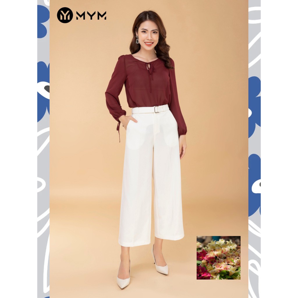 MYM QUẦN SUÔNG, ĐAI EO TRANG TRÍ THANH LỊCH, SÀNH ĐIỆU - BST FLORAL SUMMER COLLECTION