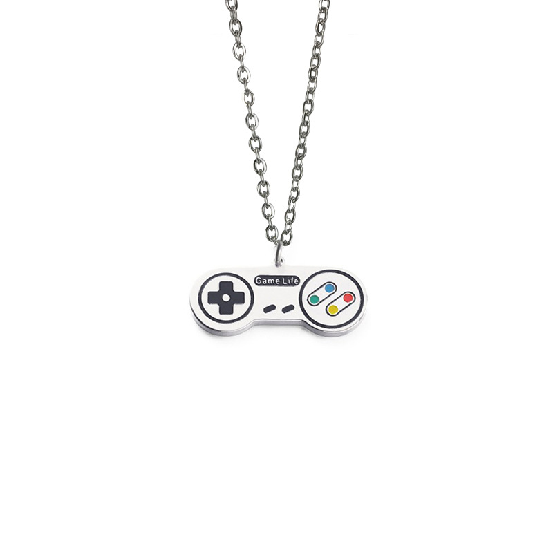 Vòng Cổ Gắn Mặt Hình Máy Chơi Game Cầm Tay Mini Phong Cách Hip Hop Cá Tính