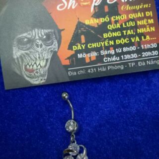 Khuyên rốn inox