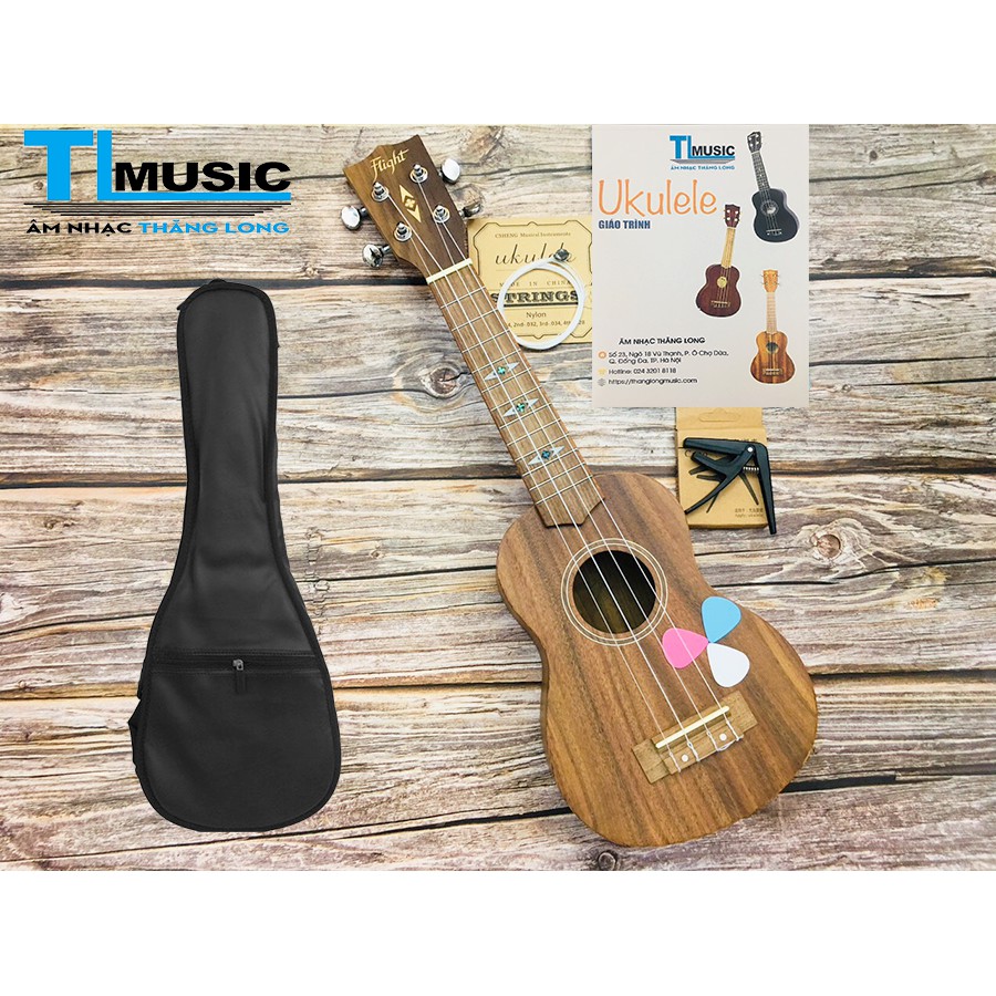 Đàn UKULELE SOPRANO 21’ CAO CẤP Tặng kèm pick,GT
