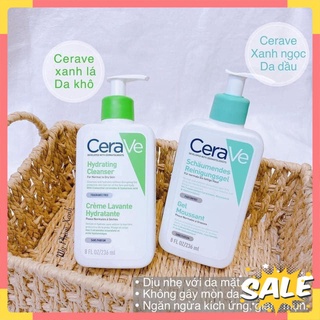 Sữa rửa mặt Cerave da dầu & Da Khô bản Mỹ (Pháp) - LA BEAUTY